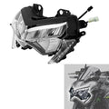 Motorcycle LED Headlight Assembly Fit For Kawasaki Z900 2020-2024 2023 2022 2021