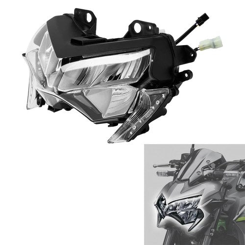 Motorcycle LED Headlight Assembly Fit For Kawasaki Z900 2020-2024 2023 2022 2021