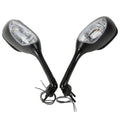 Pair Rear View Mirrors Turn Signals Fit For Suzuki GSXR600 GSXR750 2006-2025