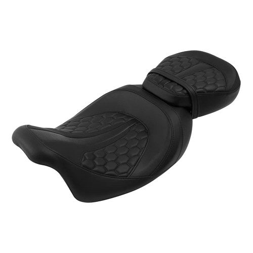 Driver & Passenger Seat Pillion Fit For Harley Touring Road Glide King 2009-2023