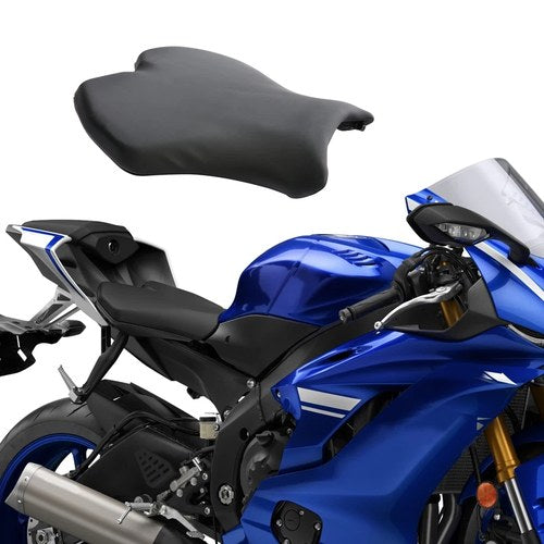 Black Front Rider Driver Pillion Seat Fit For Yamaha Yzf R6 YZFR6 YZF-R6 17-2024