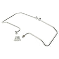 Left Right Saddle Bag Support Bracket Fit For Harley Dyna Fat Bob Fxdf 2009-2017