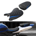 Driver & Passenger Seat Fit For Suzuki GSXR600 GSXR750 2006-2007 Black+Blue