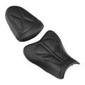 Driver Passenger Seat Cushion Fit For Suzuki GSXR1000 GSX-R1000 2007-2008 Black