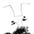 15" Rise 1 1/4" Ape Hanger Handlebar Fit For Harley Fat Bob Breakout Road King