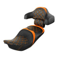 Driver Passenger Seat & Backrest Fit For Harley Roadmaster Chieftain Springfield