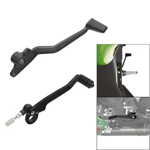 Brake Pedal Lever & Shift Shifter Pedal Fit For Kawasaki Ninja ZX-4RR ZX4R 23-24