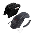 5" Stretched Hard Saddle Bag Rear Fender Fit For Harley Touring Road Glide 09-13