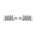 Chrome Driver Foot Pegs Footpegs Fit For Harley Softail Fat Bob Standard 2018-up