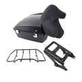 10.7'' Chopped Trunk Mount Rack Fit For Harley Road King Flhr Street Glide 09-13