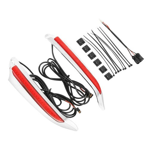 Front Upper Cowl Running Light Decorations Fit For Honda Goldwing GL1800 2018-25