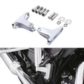 Chrome Rear Passenger Foot Peg Mini Mount Kit Fit For Harley Touring 1993-2024