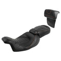 Two Piece Driver & Passenger Seat Backrest Fit For Harley Touring Glide 14-23