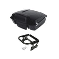 Chopped Trunk Pad 2 Up Mount Rack Fit For Harley Electra Street Glide 1997-2008