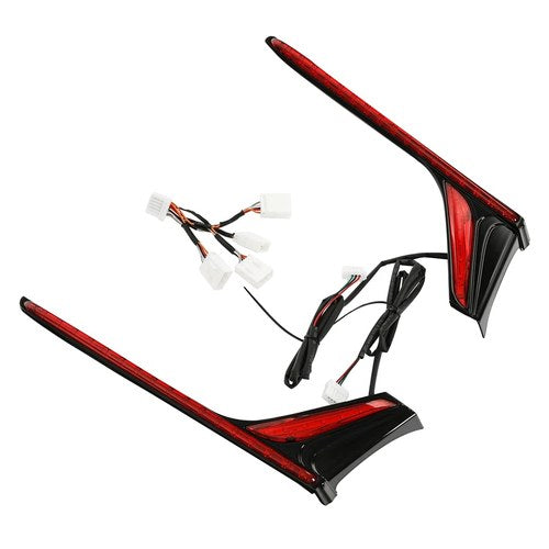 Rear Vertical LED Light Strips Fit For Honda Goldwing GL1800 2012-2017 2016 2015