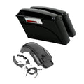 Saddlebags Saddle Bags & Rear Fender Fit For Harley Touring Cvo Road Glide 09-13