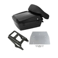 10.7'' Chopped Trunk Pad Mount Rack Plate Fit For Harley Road King Glide 09-13