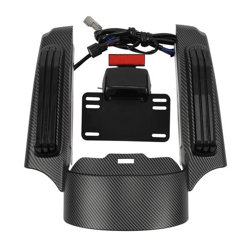 Rear Fender Fascia LED Light Fit For Touring Road King Flhr Street Glide Flhx