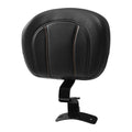 Front Rider Driver Backrest Pad Fit For Harley Touring Road Street Glide 09-2023