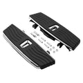 Black Driver Floorboard Pegs Fit For Harley Touring Road Glide King Softail FL