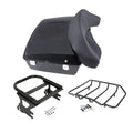 10.7" Chopped Trunk Pad Mount Rack Fit For Harley Road King Street Glide 97-08