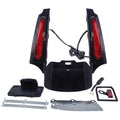 LED Light Rear Fender Extension Fascia Fit For Harley Electra Street Glide 09-13