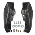Vivid Black Mid Frame Air Deflector Fit For Harley Road Street Glide 2009-2024