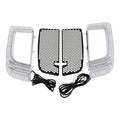 LED Light Run Turn Signal Lower Fairing Grill Fit For Harley Touring 2014-2024