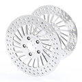 11.8" Front Brake Rotor Disc Fit For Harley Sportster Softail Fatboy Road King