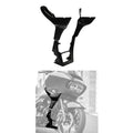ABS Fairing Spoilers Cover Fit For Harley Davidson Road Glide Fltrx 17-21 Black