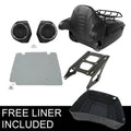 13.7'' King Trunk Pad Speakers Mount Rack Plate Fit For Harley Touring 2014-2026