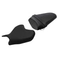 Black Front Rear Pillion Driver & Passenger Seat Fit For Yamaha Yzf R7 2022-2024