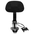 Rider Backrest Pad & Mounting Kit Fit For Harley Touring Road Street Glide 09-23