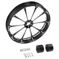 32x3.5'' Front Wheel Rim Hub Dual Disc Fit For Harley Touring Non ABS 1997-2021