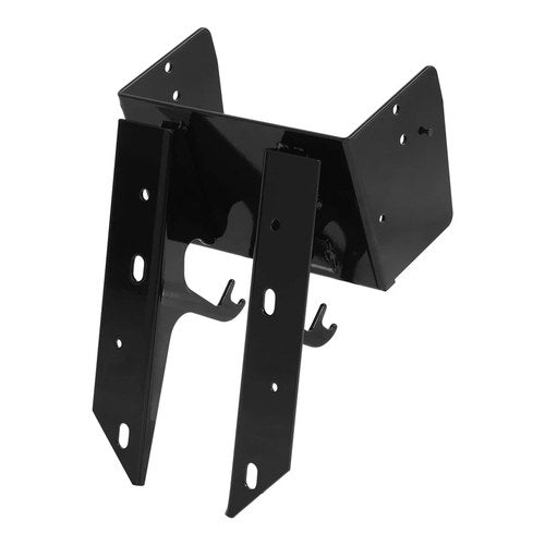 Black Front Fairing Radio Caddy Mount Bracket Fit For Harley Road Glide 98-13