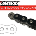 Vortex Racing V3 2.0 Chain 520SX3-108 for Street Bikes, Black