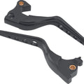 Bikers Choice For 14-22 XL Black O Series 4 Hole Lever Set – Fits Harley