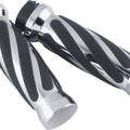 Bikers Choice Dual Throttle Grips with Chrome Finish for Harley-Davidson