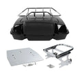 Razor Trunk Mount Backrest Pad Plate Fit For Harley Touring Electra Glide 97-08