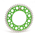 Renthal Twinring Rear Sprocket for Kawasaki KX & KLX650 – 520-49P, Green
