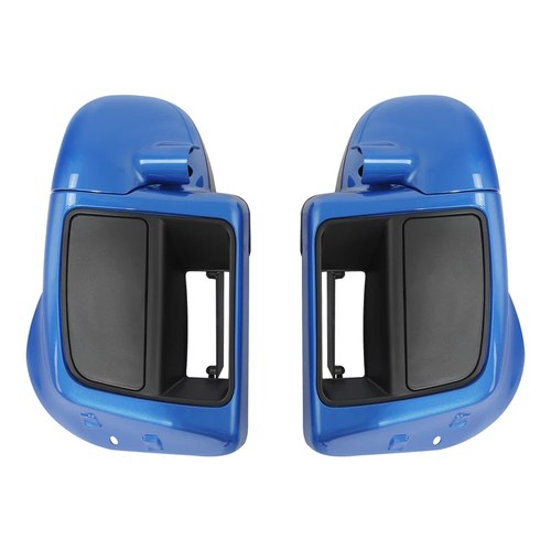 Lower Vented Fairing Fit For Harley Touring Road Street Glide 14+ Electric Blue