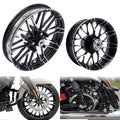 21" Front & 18'' Rear Wheel Rim Fit For Harley Touring Road Glide King ABS 09-23