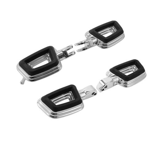 Driver & Passenger Foot Pegs Fit For Harley Softail Street Bob Fat Boy 2018-2023