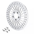11.8" Front Disc Brake Rotor & Bolts Fit For Harley Touring Road Glide 2008-2023