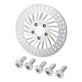 11.8" Front Brake Rotor Disc & Bolts Fit For Harley Road King Glide 2008-2023