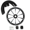 21" Front Fender Wheel Rim Dual Disc Hub Fit For Harley Road Glide King 1997-13