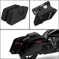 Black Saddlebags Travel Inner Bags Fit For Harley Touring Road King 1980-2023