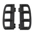 Matte Black Rider Driver Footboard Floorboard Fit For Harley Touring 2009-2023