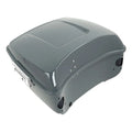 13.7'' King Trunk Fit For Harley Touring Street Road Glide 14-up Gunship Gray