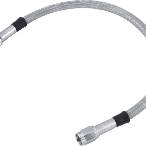 Twin Power For 48 Inch Clear Coated Stainless Steel Brake Hose With AN-3